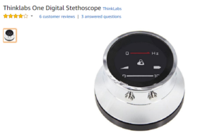 Thinklabs one digital stethoscope