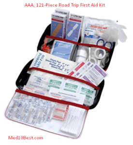 AAA, 121-Piece Road Trip First Aid Kit