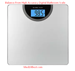 Balance From High Accuracy Digital Bathroom Scale