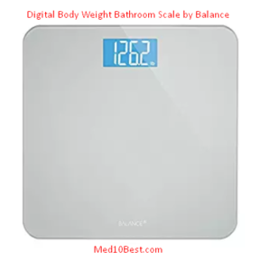 Digital Body Weight Bathroom Scale by Balance