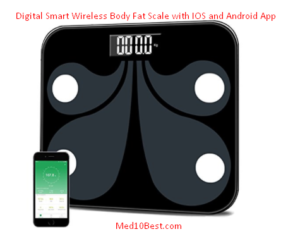 Digital Smart Wireless Body Fat Scale with IOS and Android App
