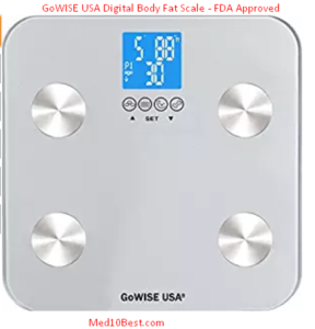 GoWISE USA Digital Body Fat Scale - FDA Approved