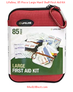 Lifeline, 85 Piece Large Hard Shell First Aid Kit