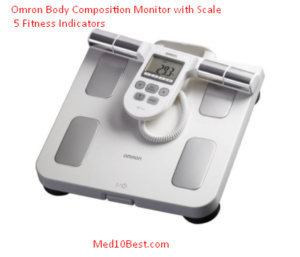 Omron Body Composition Monitor with Scale & 5 Fitness Indicators