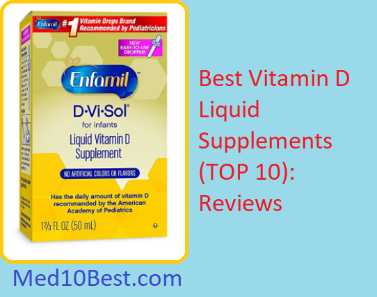 Best Vitamin D Liquid Supplements 2020 Reviews Buyers Guide