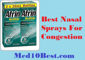 Best Nasal Sprays For Congestion