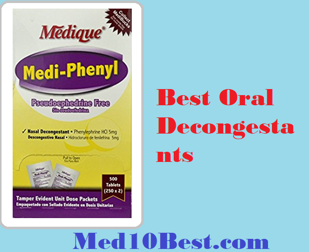 Best Oral Decongestants